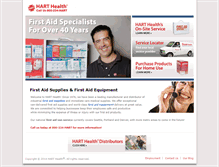 Tablet Screenshot of harthealth.com
